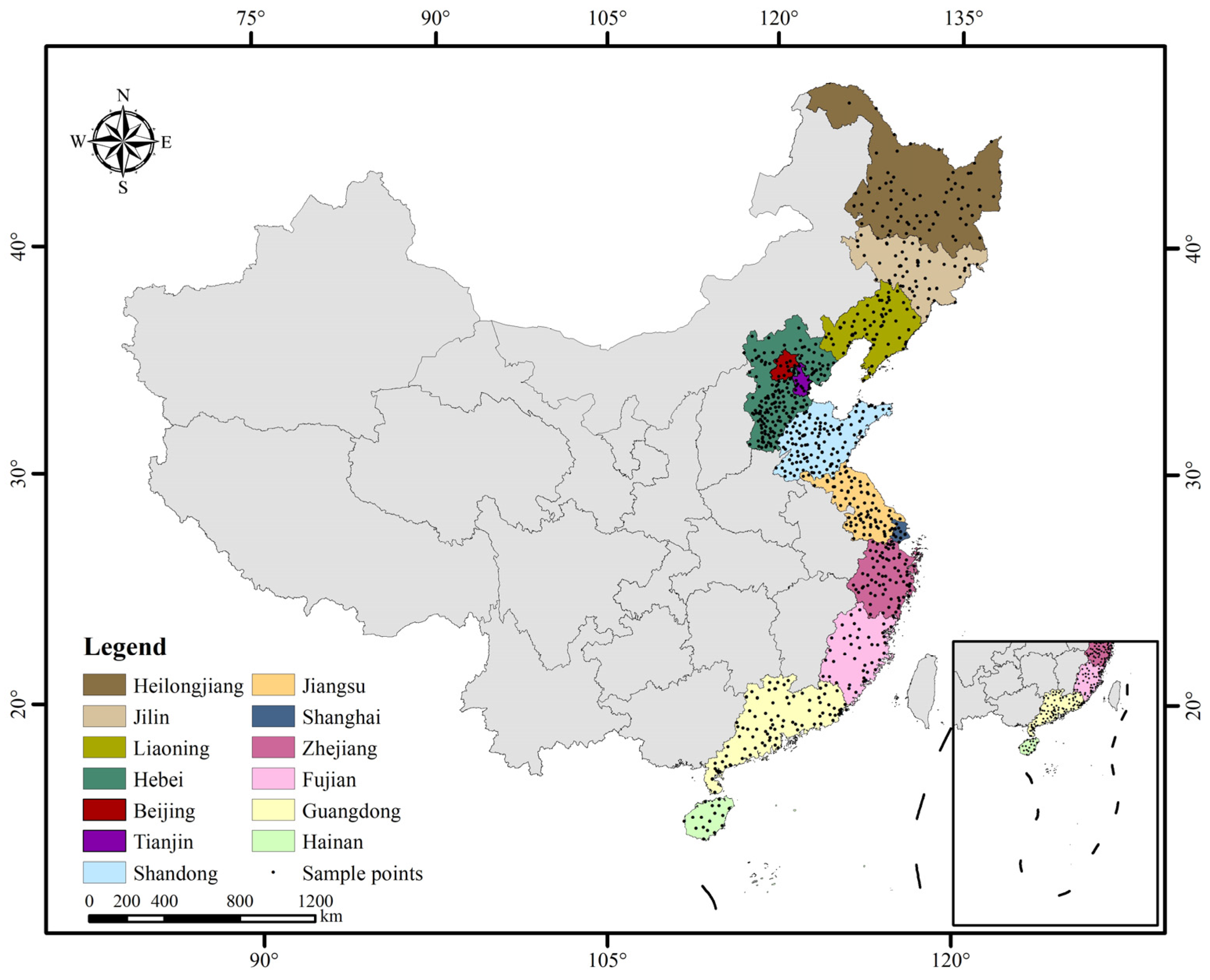 Spatial Distribution and Estimation Model of Soil pH in