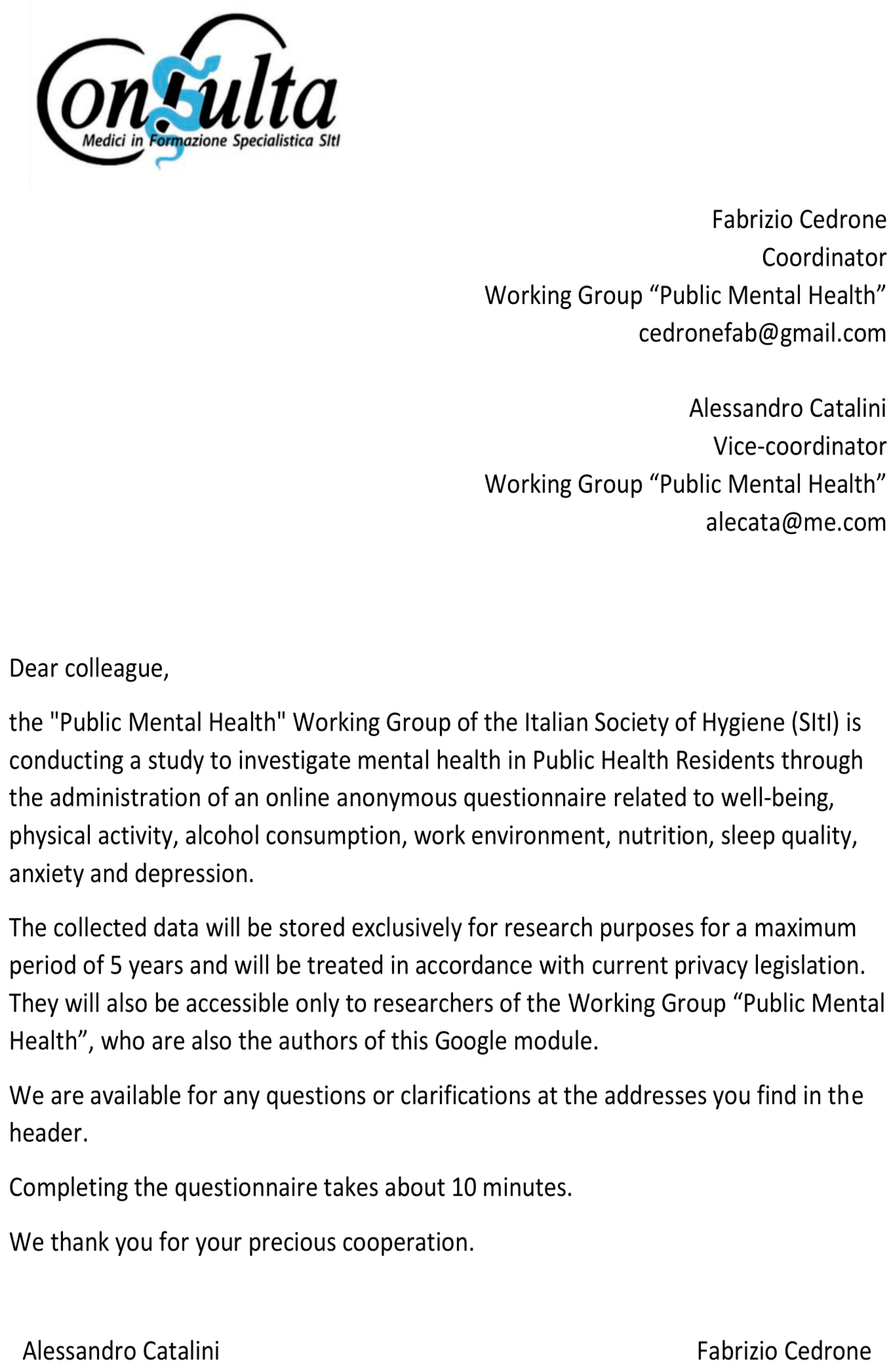 IJERPH | Free Full-Text | Public Health Residents’ Anonymous Survey in ...