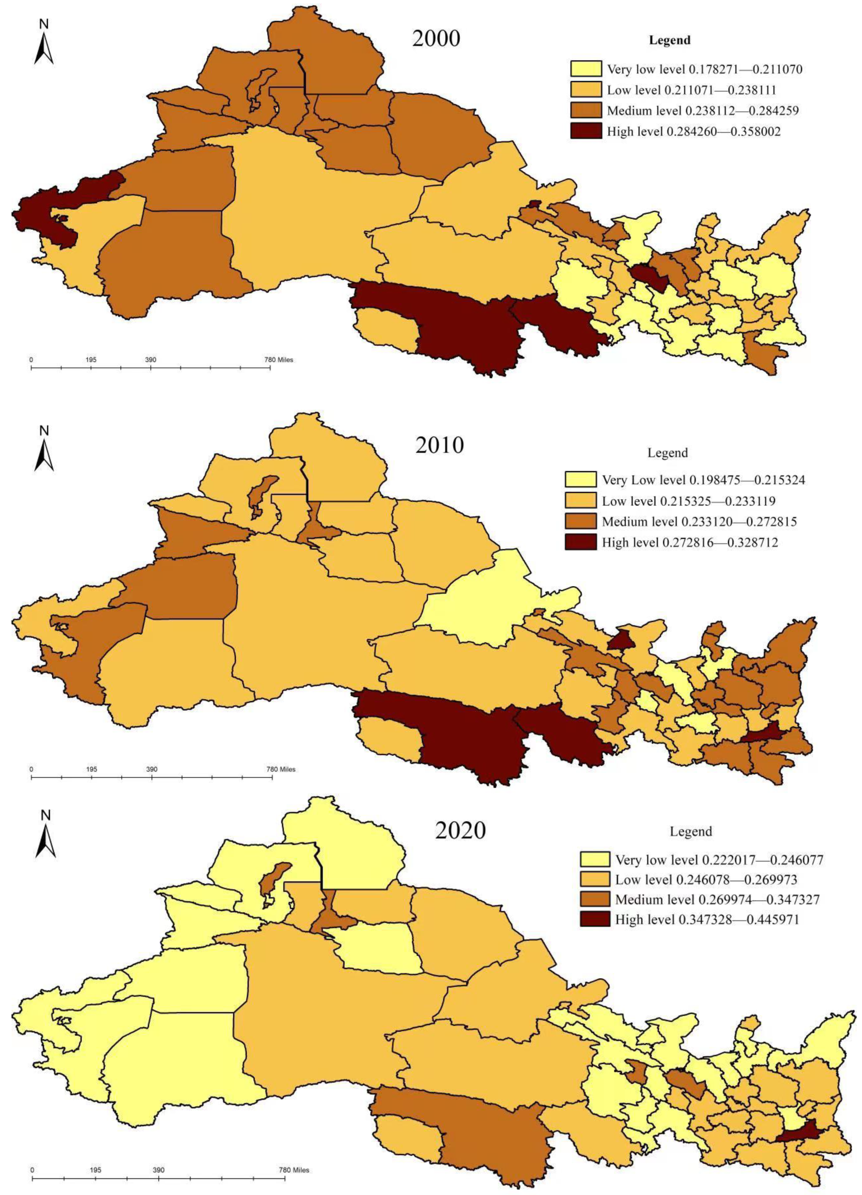 The Coupling Coordination Measurement, Spatio-Temporal