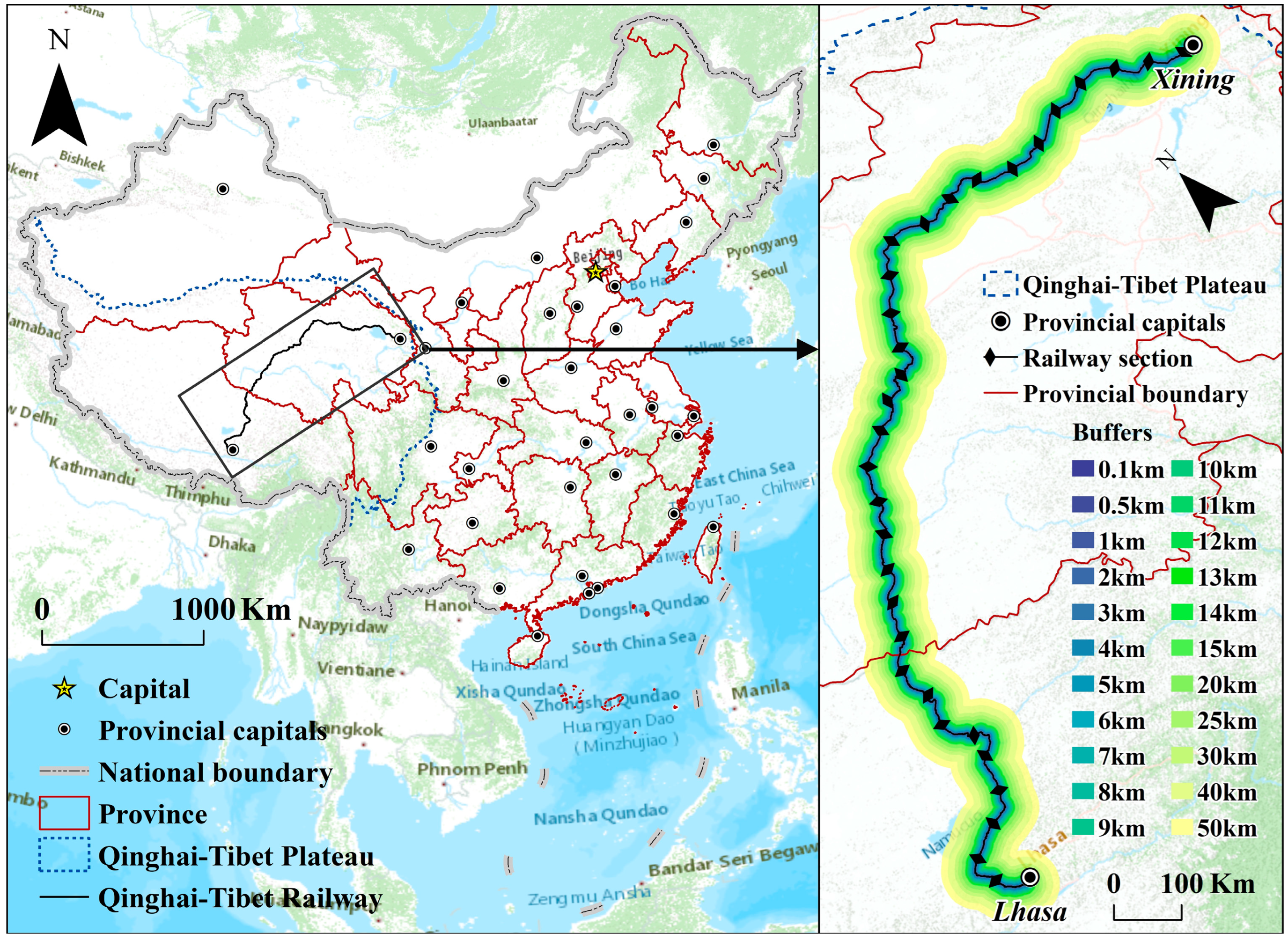 ＆MEDICAL Ecological Impacts Associated with the Qinghai–Tibet Railway