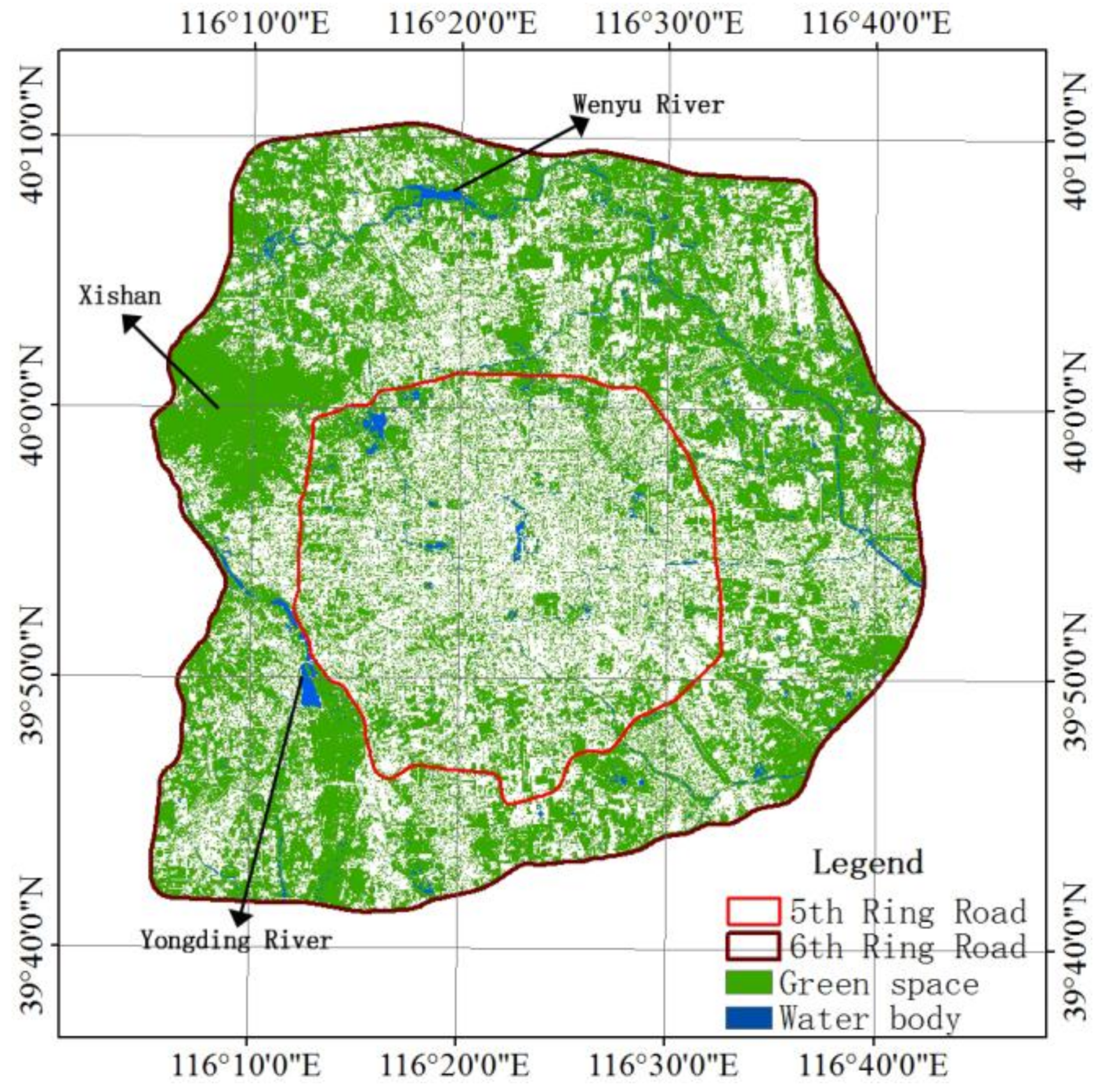 Ijgi Free Full Text A Novel Approach For Identifying Urban Built Up Area Boundaries Using High Resolution Remote Sensing Data Based On The Scale Effect Html