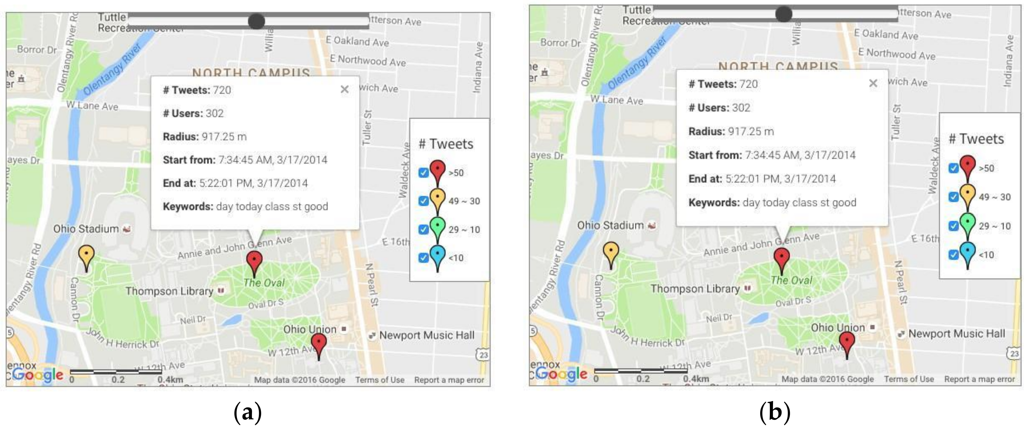 Frontiers Detecting informal green, blue, and street physical activity spaces in the city using geotagged sports-related Twitter tweets
