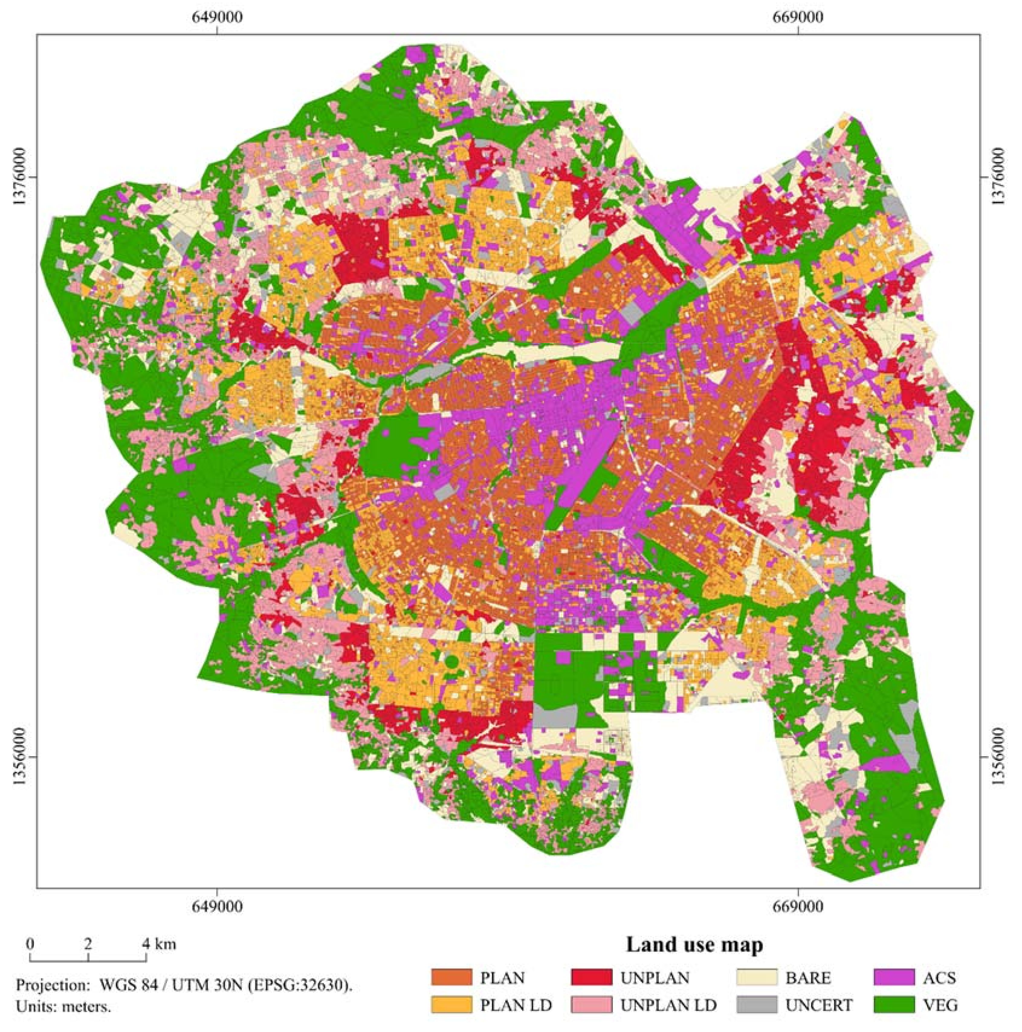 Urban Land Use Map Ijgi | Free Full-Text | Mapping Urban Land Use At Street Block Level Using  Openstreetmap, Remote Sensing Data, And Spatial Metrics