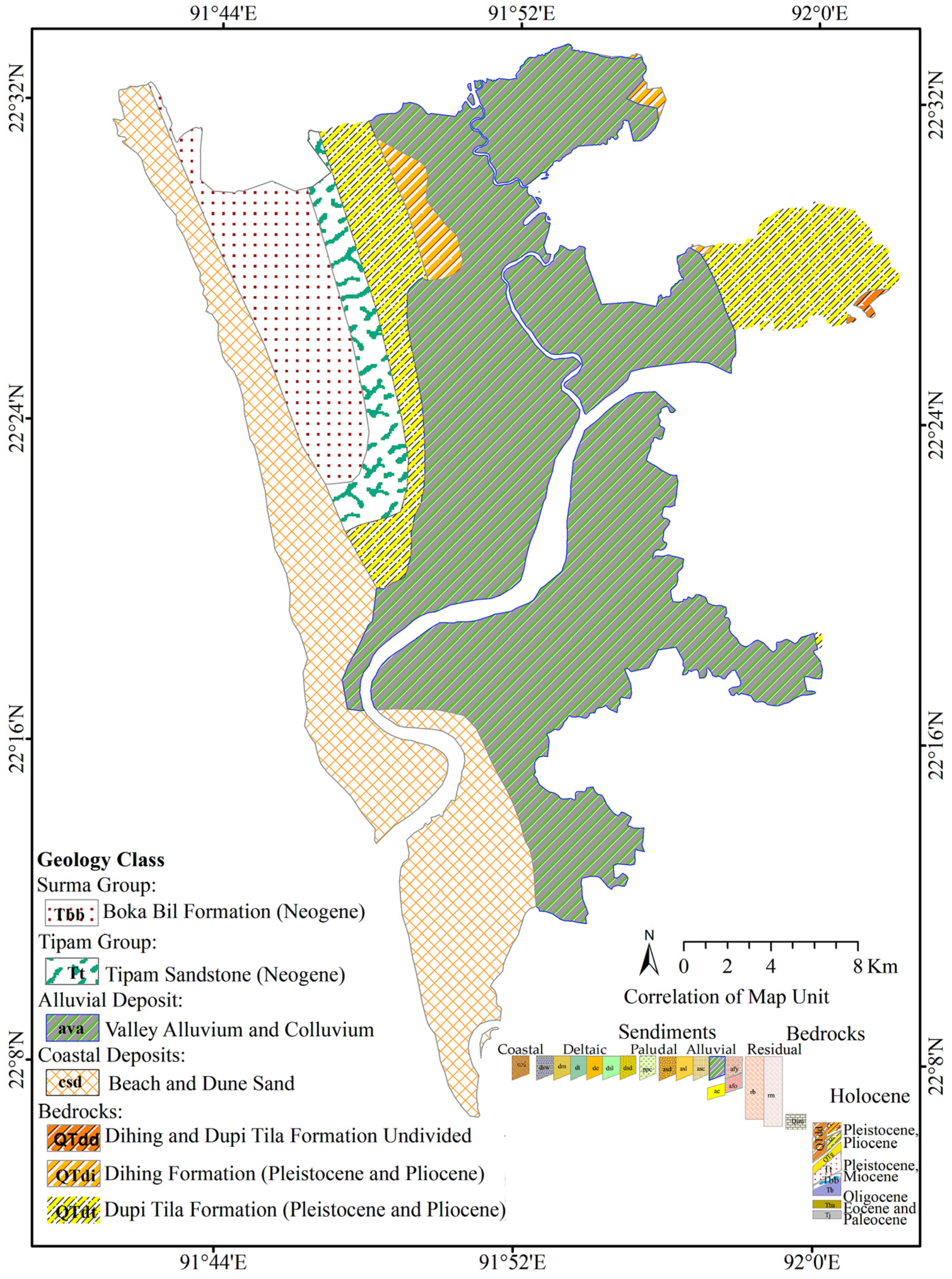 Chittagong Metropolitan Area Map Ijgi | Free Full-Text | Developing A Dynamic Web-Gis Based Landslide Early  Warning System For The Chittagong Metropolitan Area, Bangladesh | Html