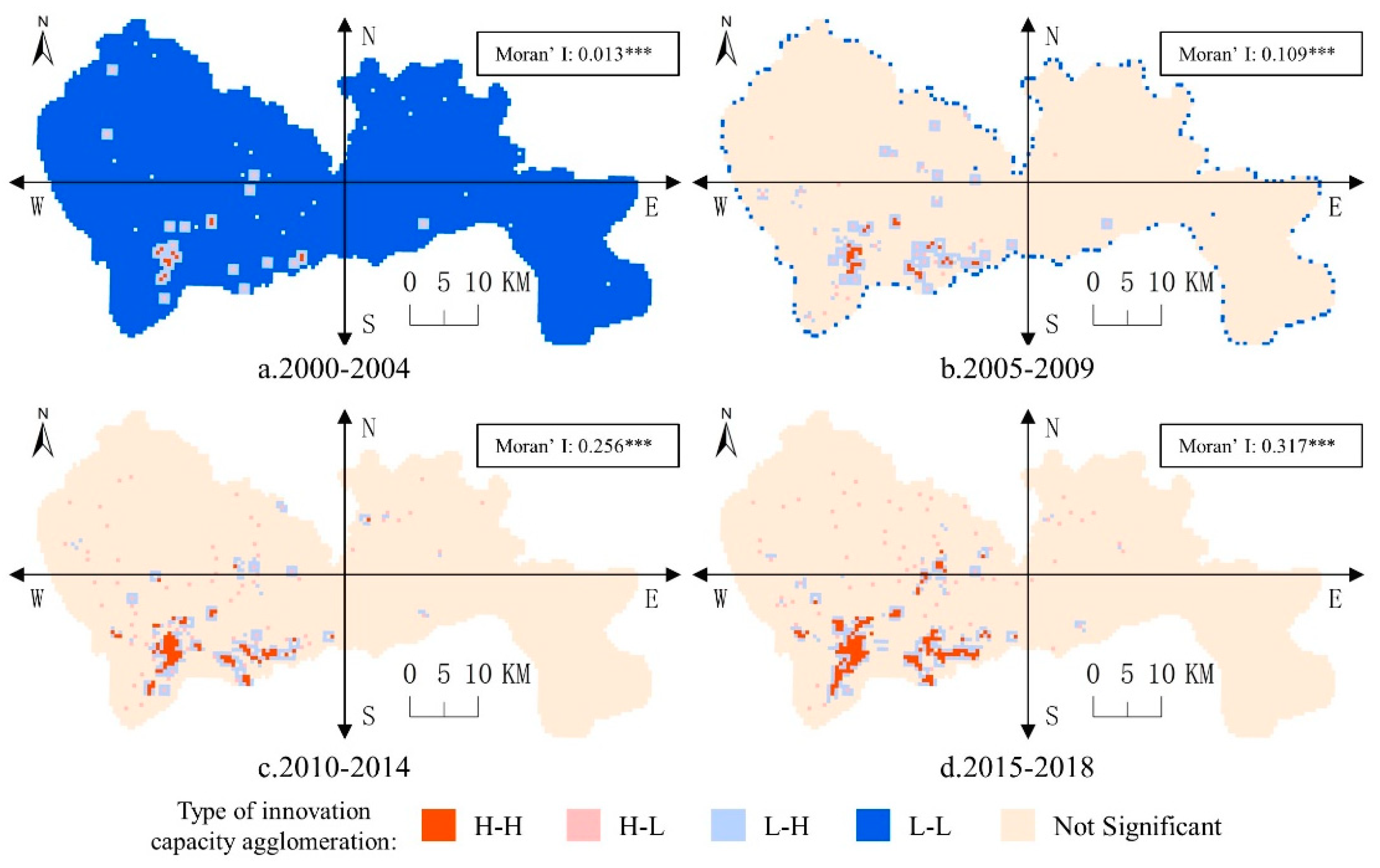 Spatial Patterns of Urban Innovation and Their Evolution Spatial Patterns of Urban Innovation and Their Evolution