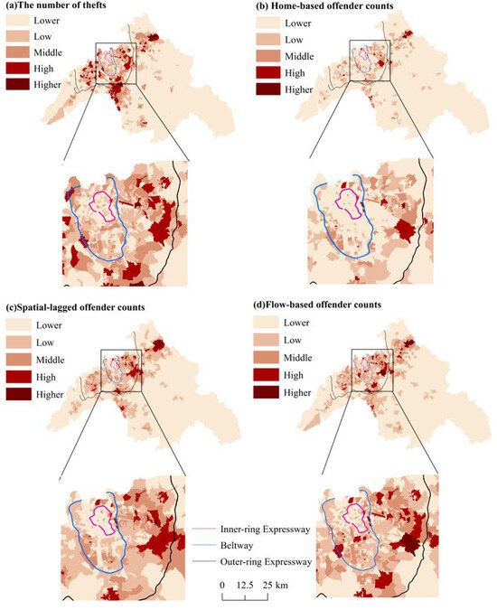Robbery Geography Explaining Theft Using Offenders’ Activity Space Inferred from ...