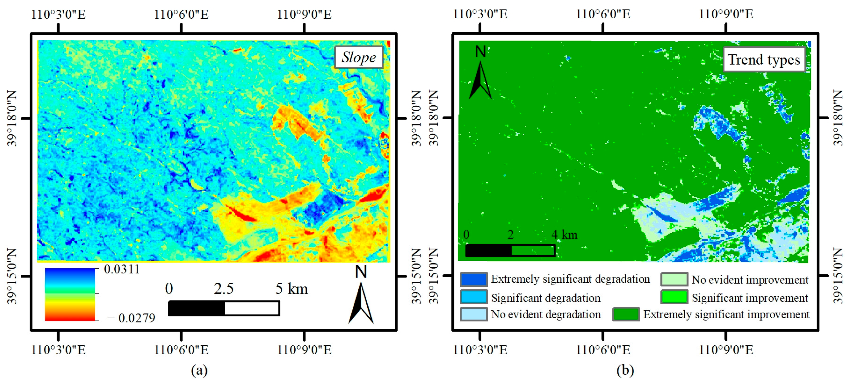 Evaluating the Impact of Human Activities on Vegetation