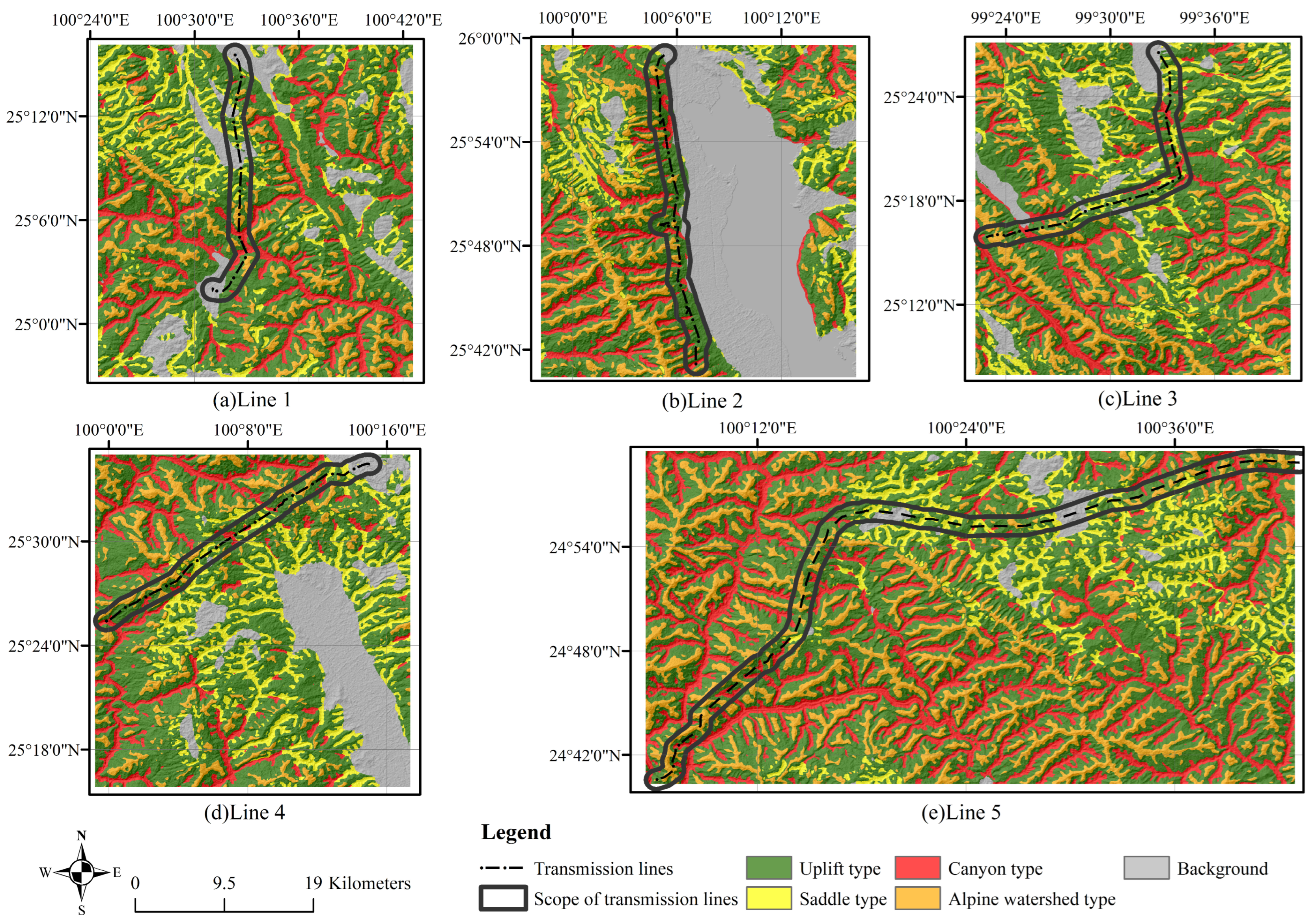 Micro-Terrain Recognition Method of Transmission Lines Based on ...