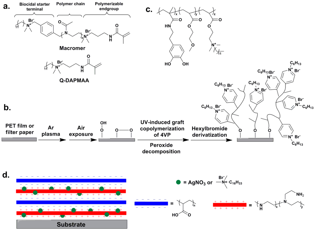 Antimicrobial Polymeric Materials with Quaternary Ammonium