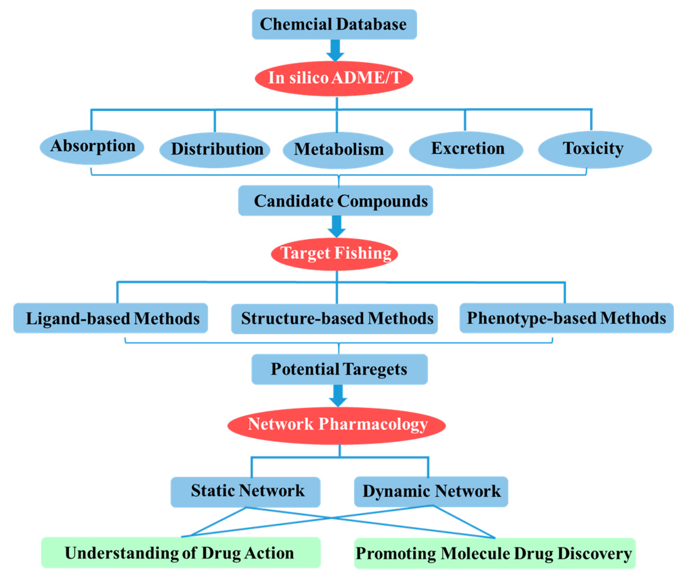 Ligand Based Drug Design Flow Chart