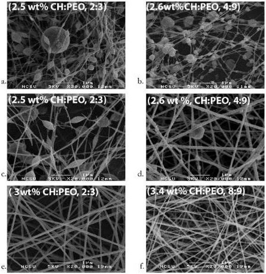 アーツ Electrospinning of Chitosan-Based Solutions for Tissue