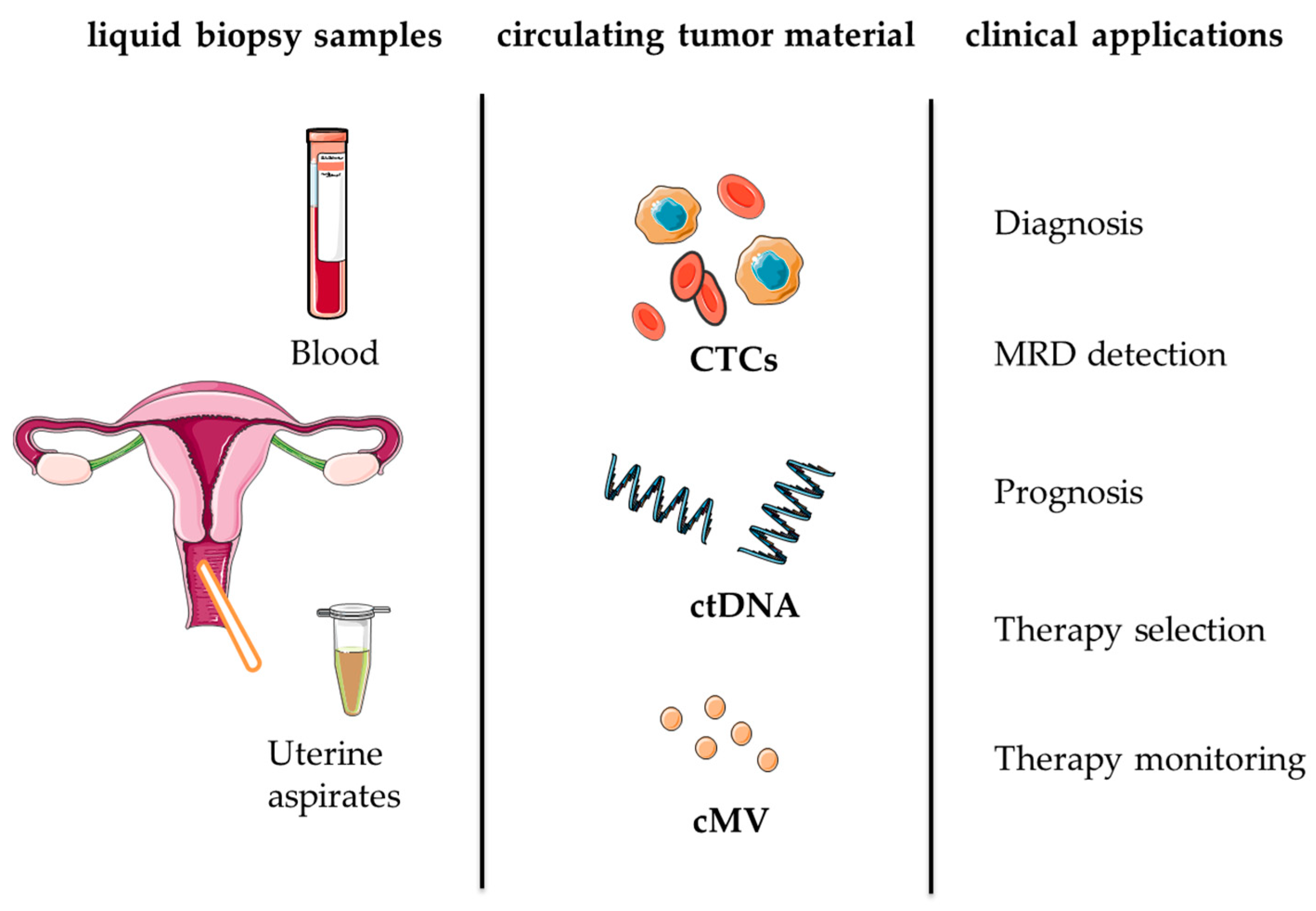 different types of uterine cancer