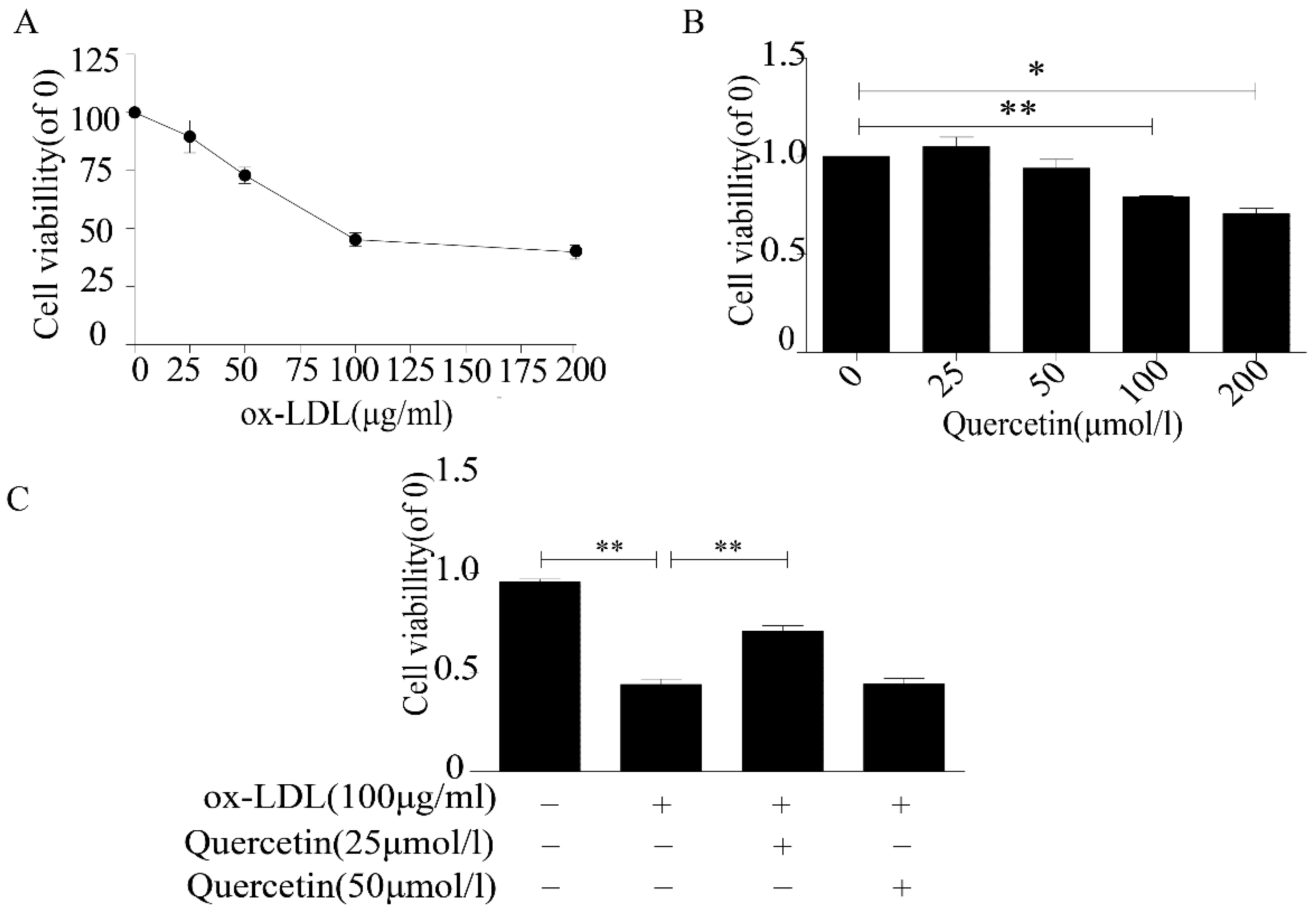 Ijms Free Full Text Quercetin Suppresses The Progression Of