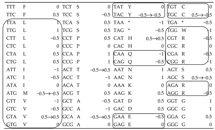 Ijms Free Full Text Codon Directional Asymmetry Suggests Swapped Prebiotic 1st And 2nd Codon Positions Html