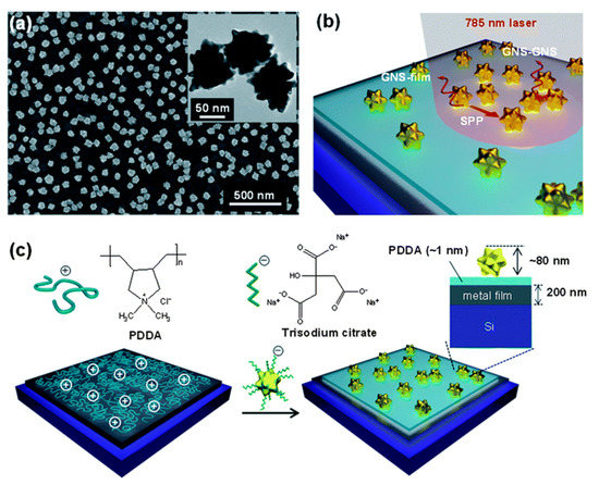 Recent Advances in Metallic Nanoparticle Assemblies for Surface ...