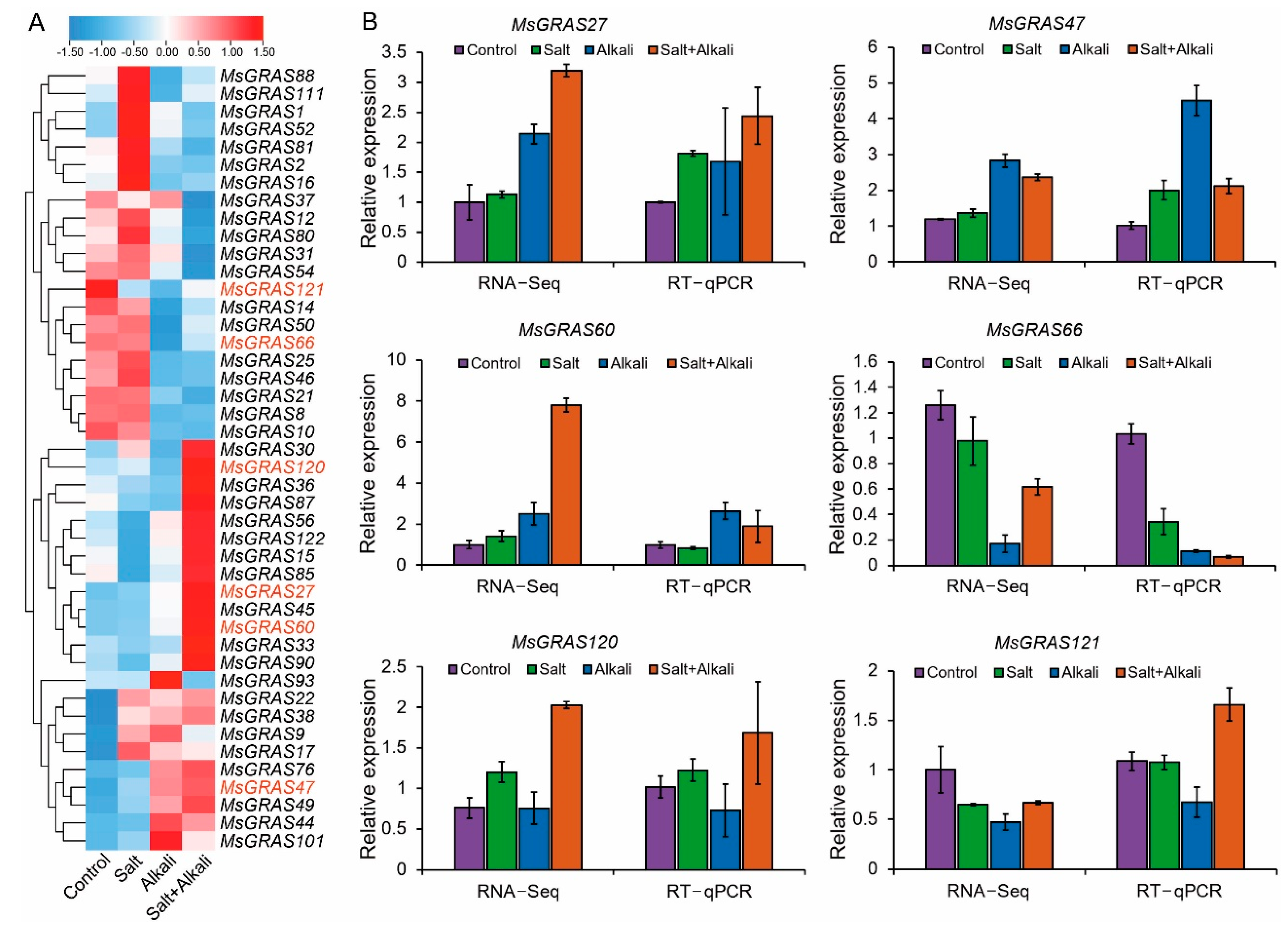 Genome-Wide Characterization and Expression Profiling of the GRAS Gene ...