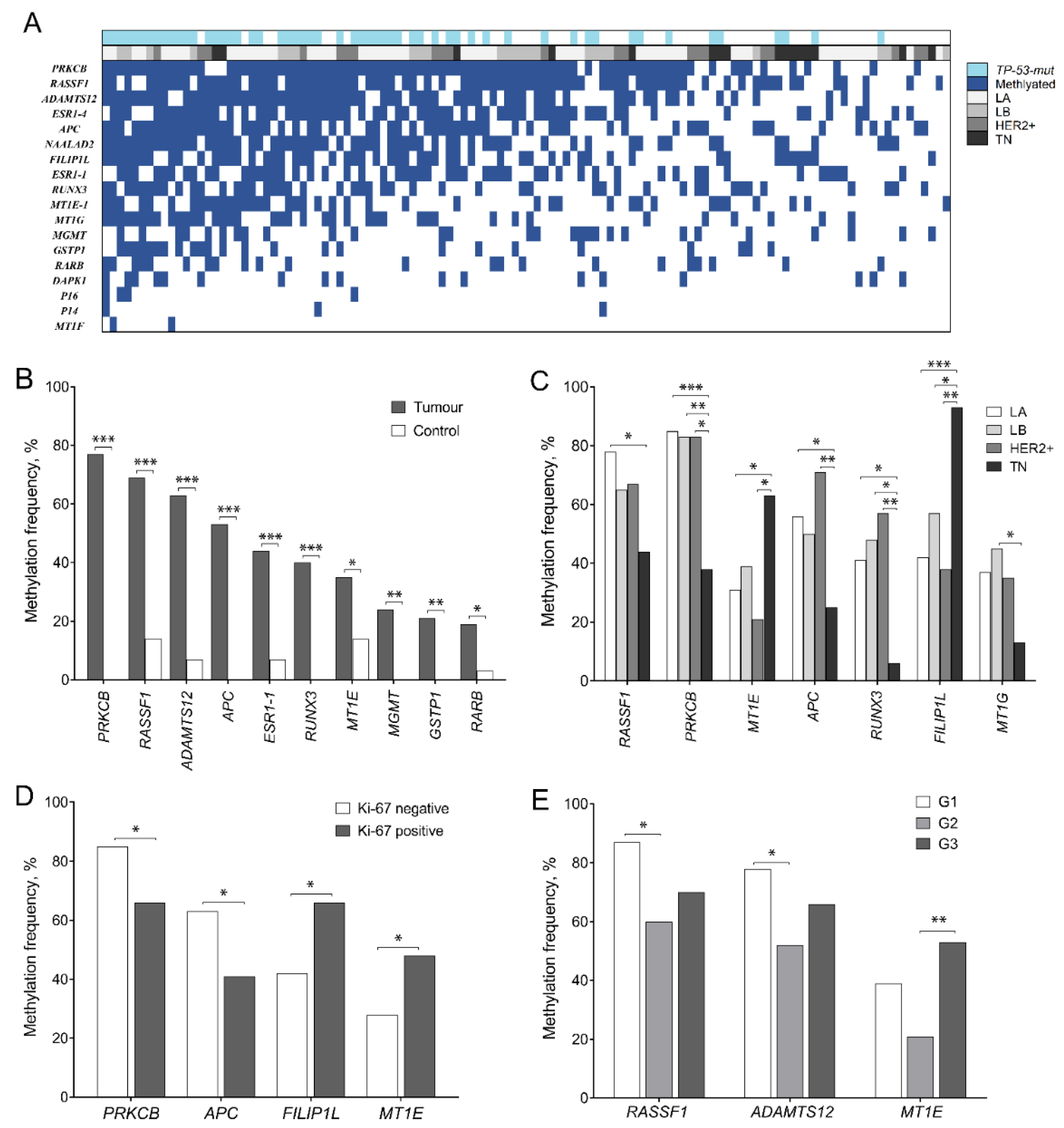 Analysis of Intrinsic Breast Cancer Subtypes: The Clinical Utility of ...