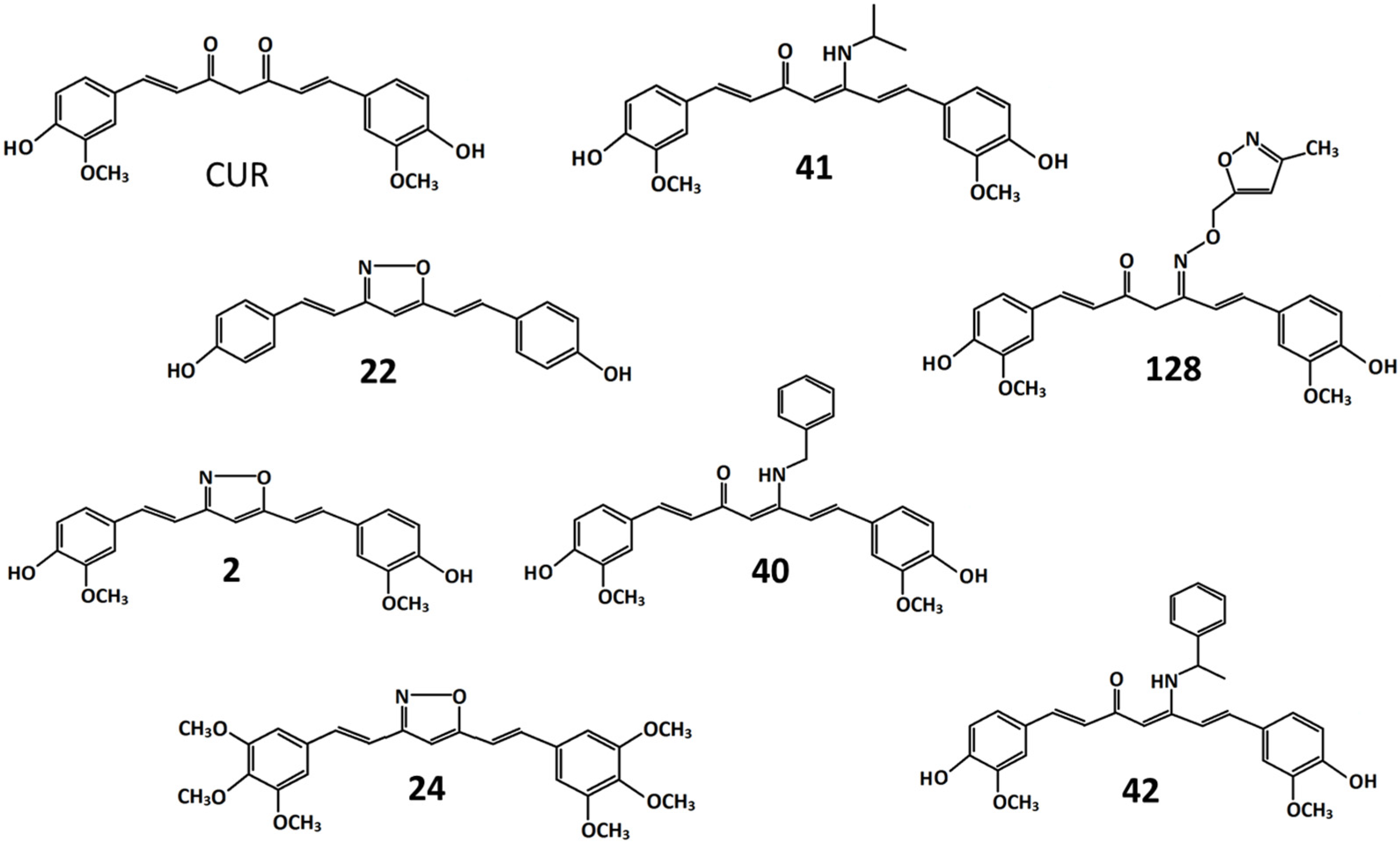 Cytotoxicity of Isoxazole Curcumin Analogs on Chronic