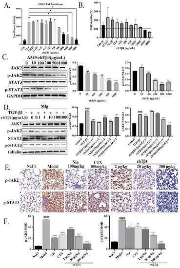Exogenous Thymosin Beta 4 Suppresses IPF-Lung Cancer in Mice: Possibly ...
