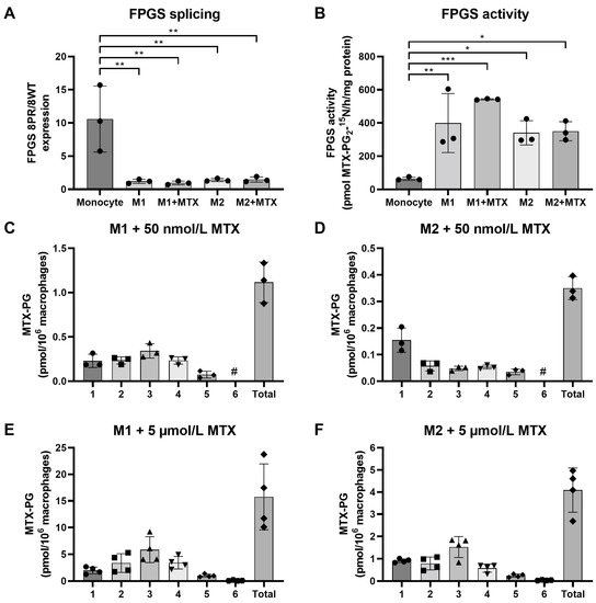 Methotrexate Provokes Disparate Folate Metabolism Gene