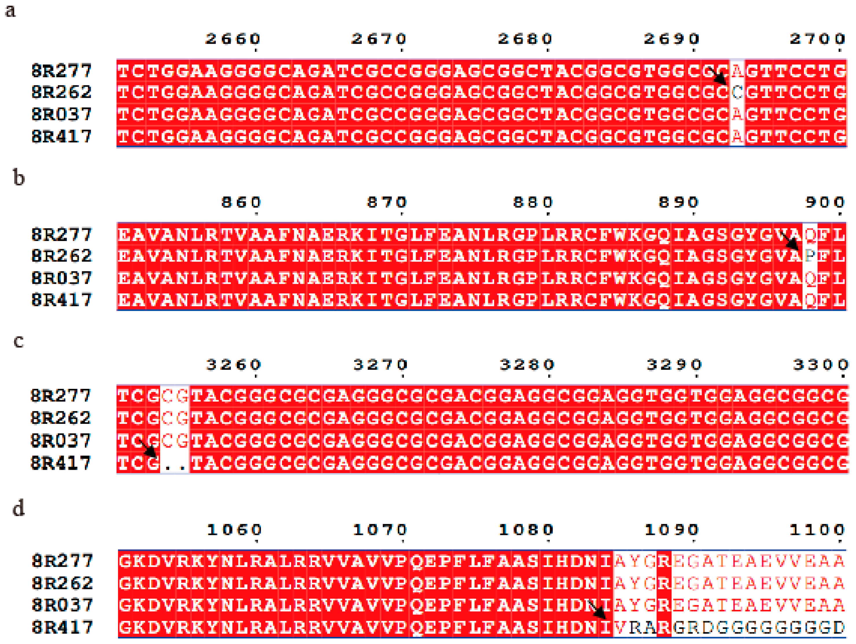 Novel Allelic Mutations in Dw3 Gene That Affect the Height