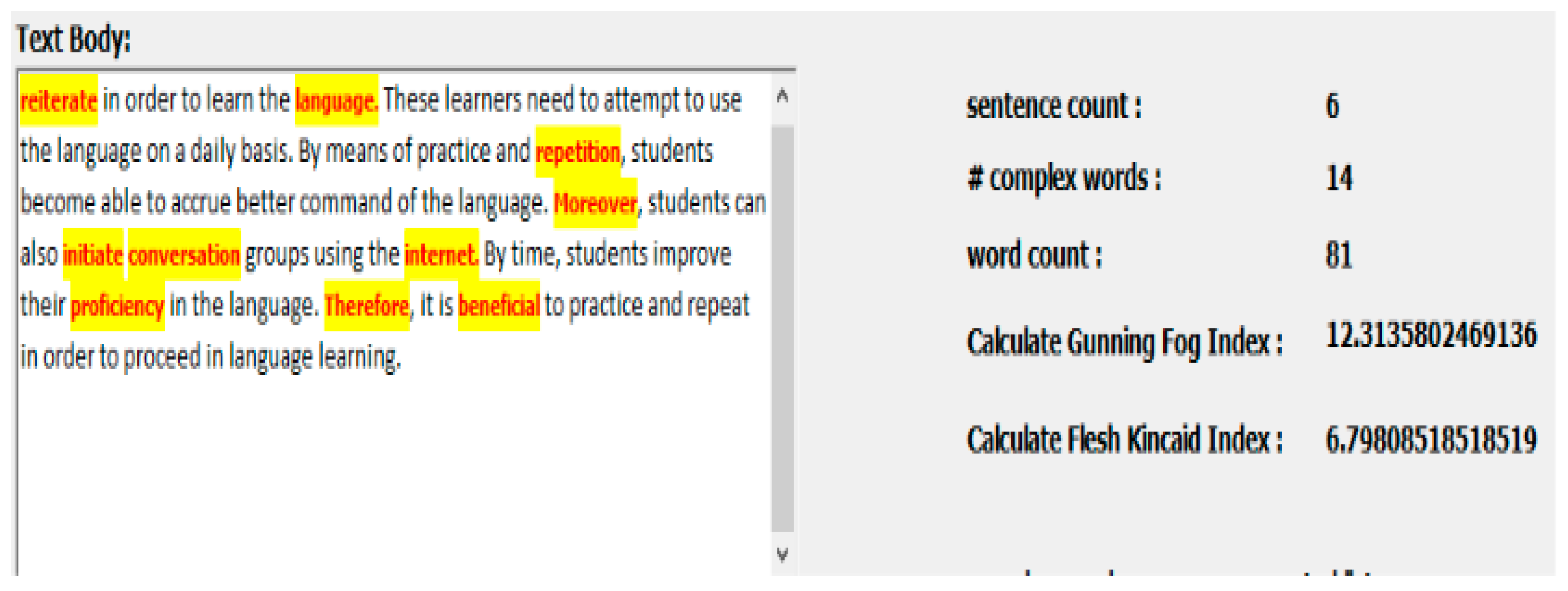 fx flesch kincaid readability tool fx flesch kincaid readability tool