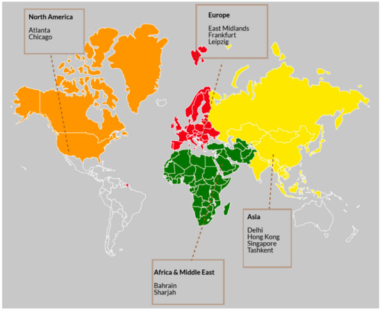 Lufthansa Cargo Route Map Infrastructures | Free Full-Text | Cooperating To Compete In The Global Air  Cargo Industry: The Case Of The Dhl Express And Lufthansa Cargo A.g. Joint  Venture Airline 'Aerologic' | Html