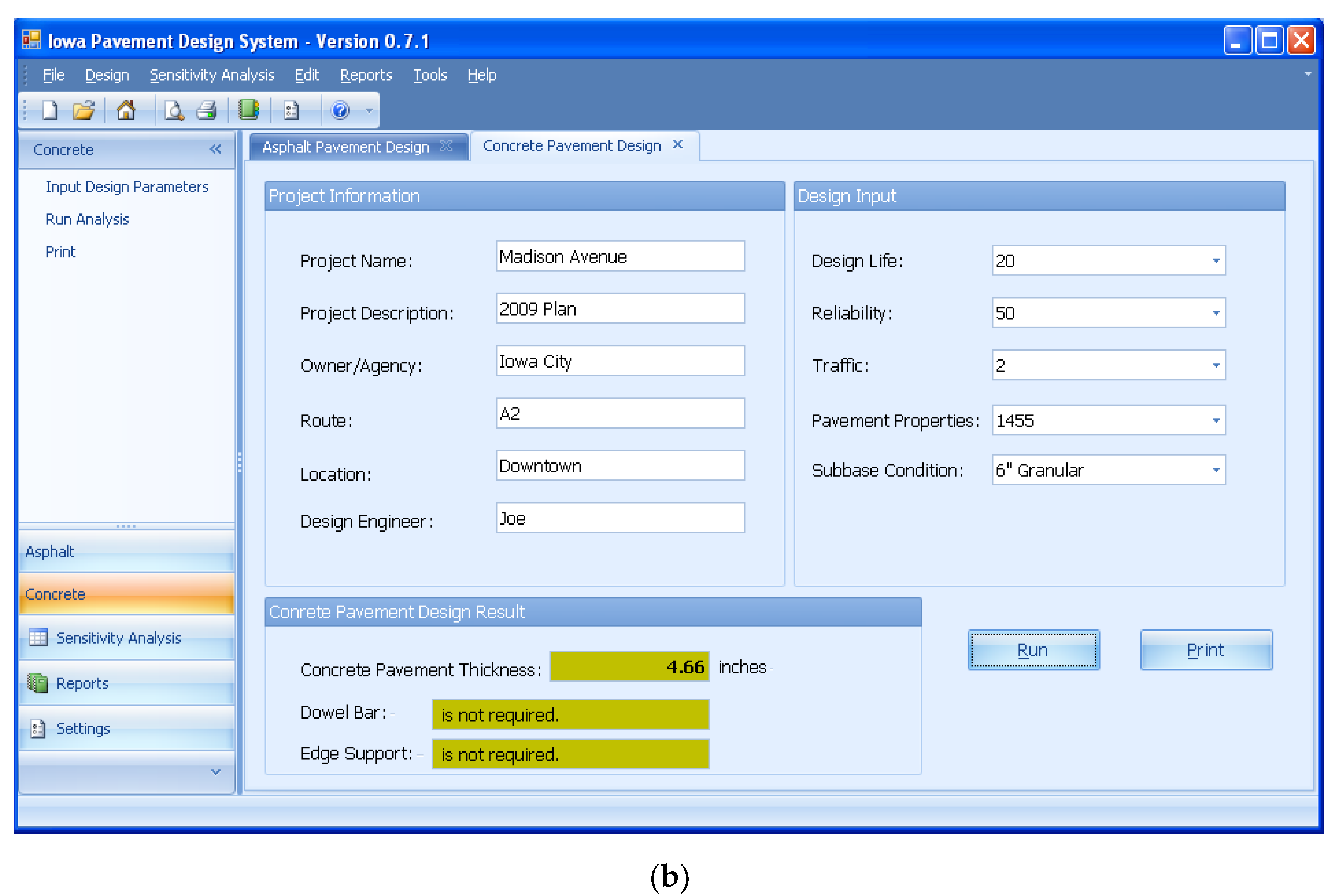 asphalt institute pavement design software