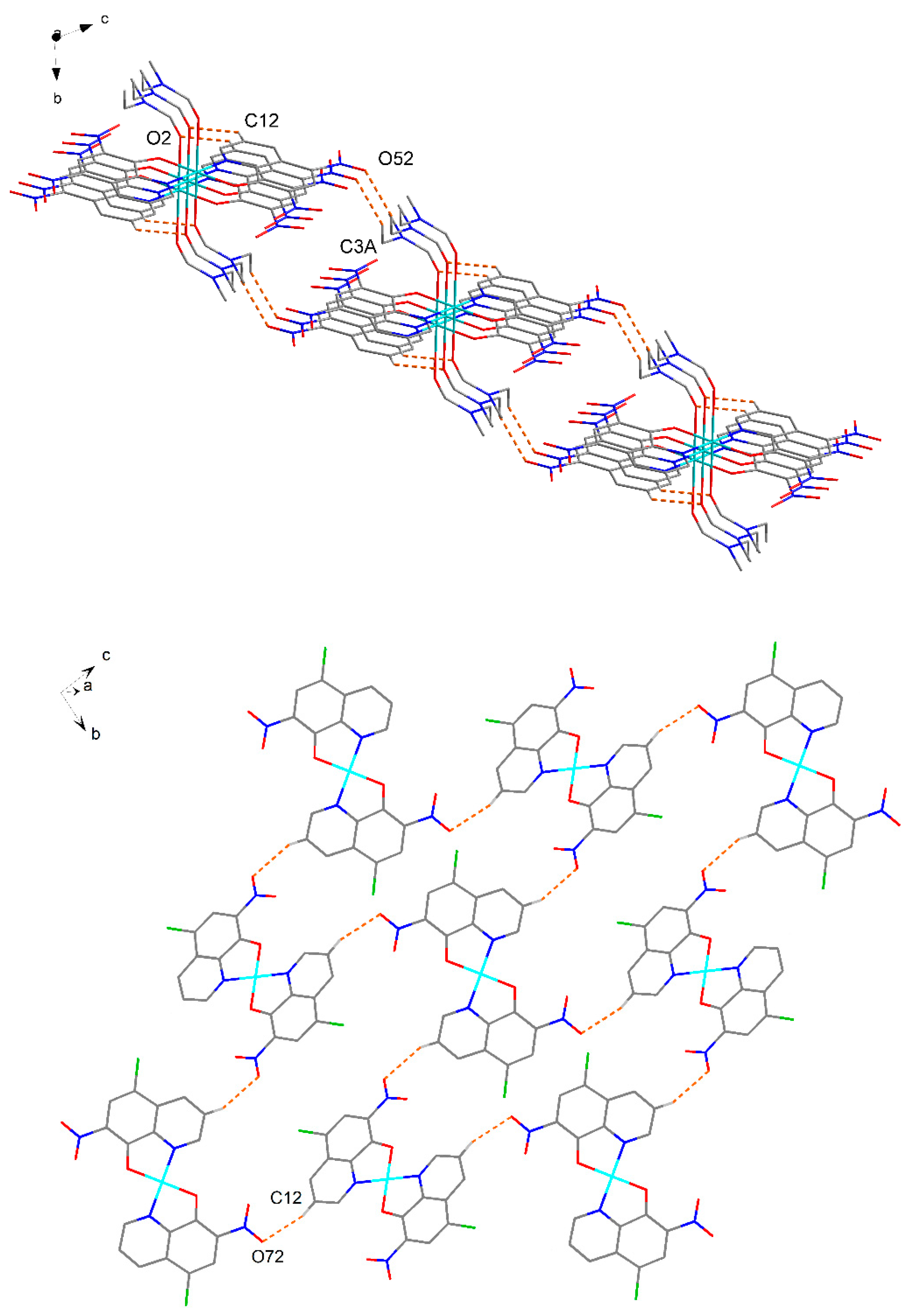 Low-Dimensional Compounds Containing Bioactive Ligands. Part