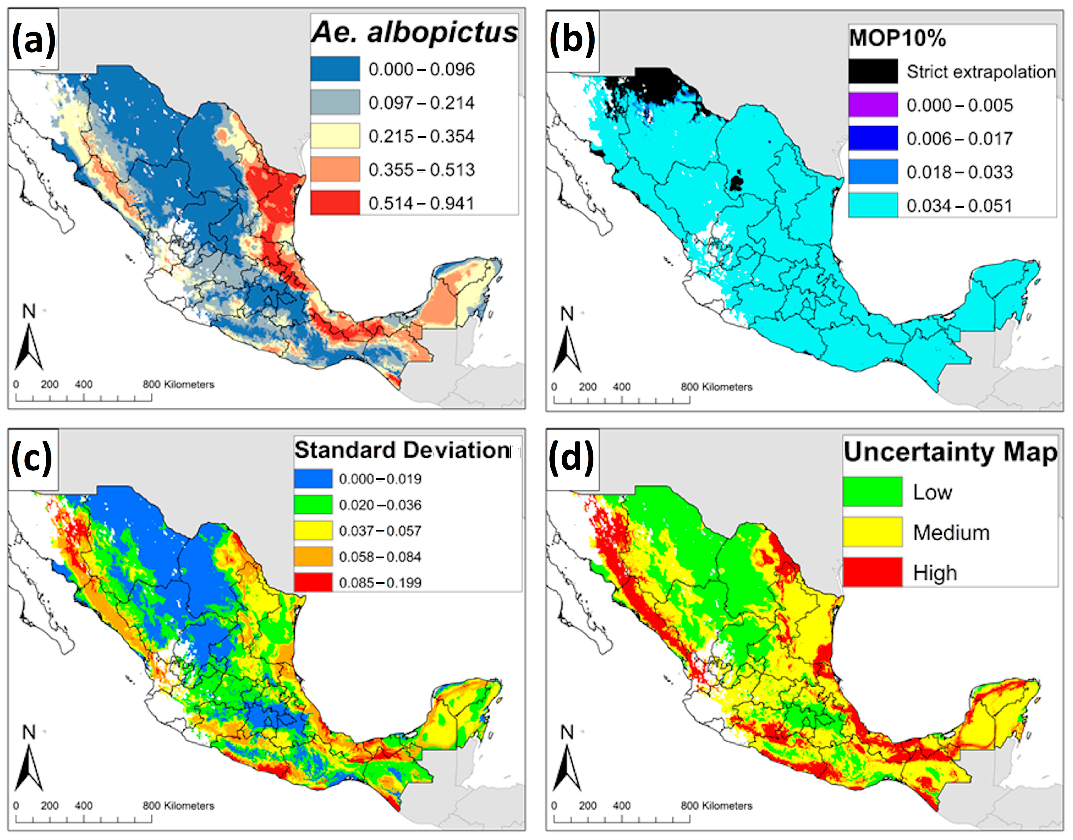 PDF) Mapping the spatial distribution of the invasive Mexican