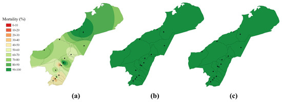 Pyrethroid Resistance Map Spatial Distribution of Pyrethroid Resistance and kdr Mutations in ...