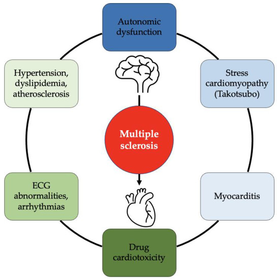 The Heart–Brain Interplay in Multiple Sclerosis from 