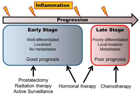prostate cancer stages 1 10)