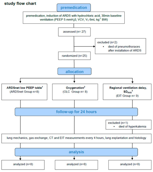 Ards Pathophysiology Flow Chart