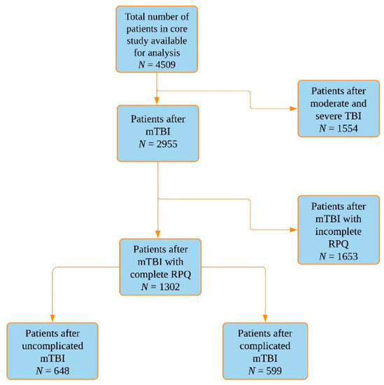 JCM Free FullText PostConcussion Symptoms in Complicated vs