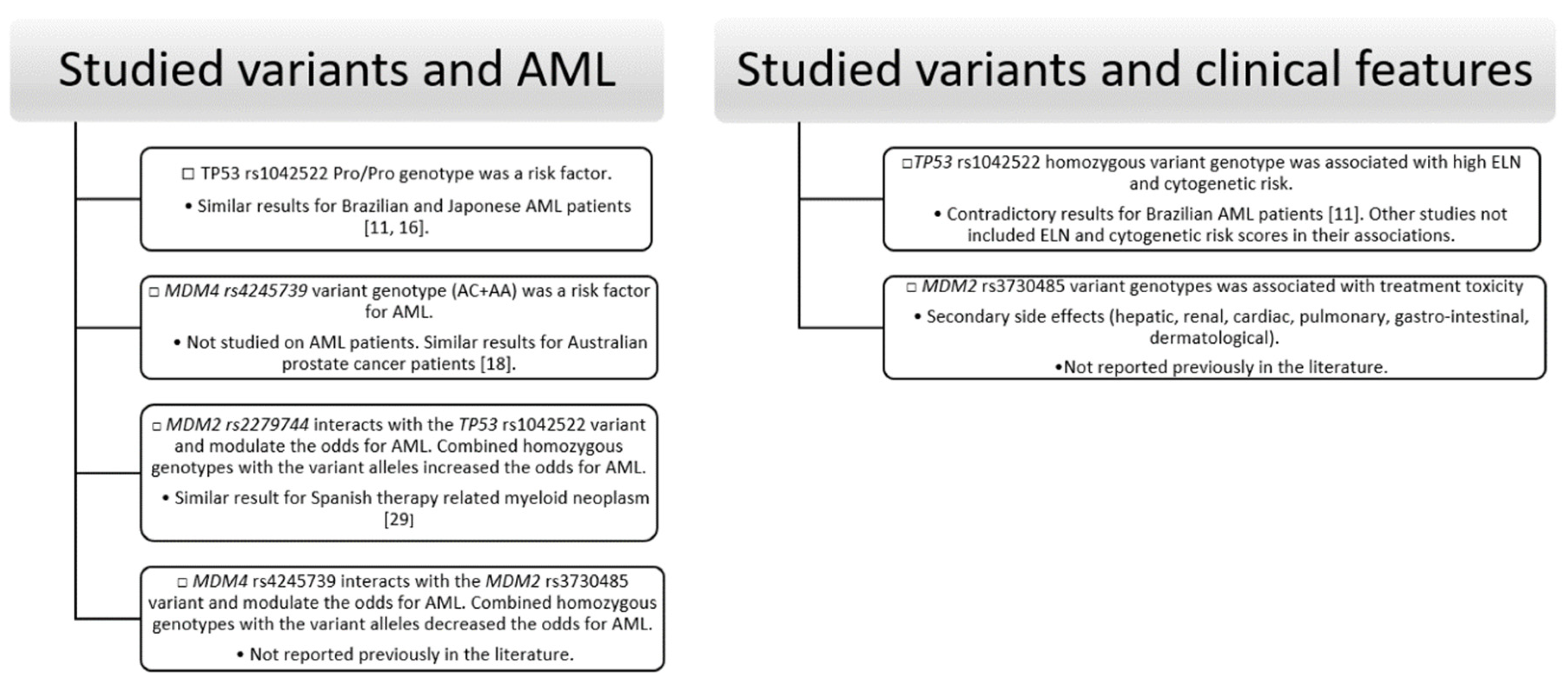 Main clinical findings of the 16 Brazilian patients with