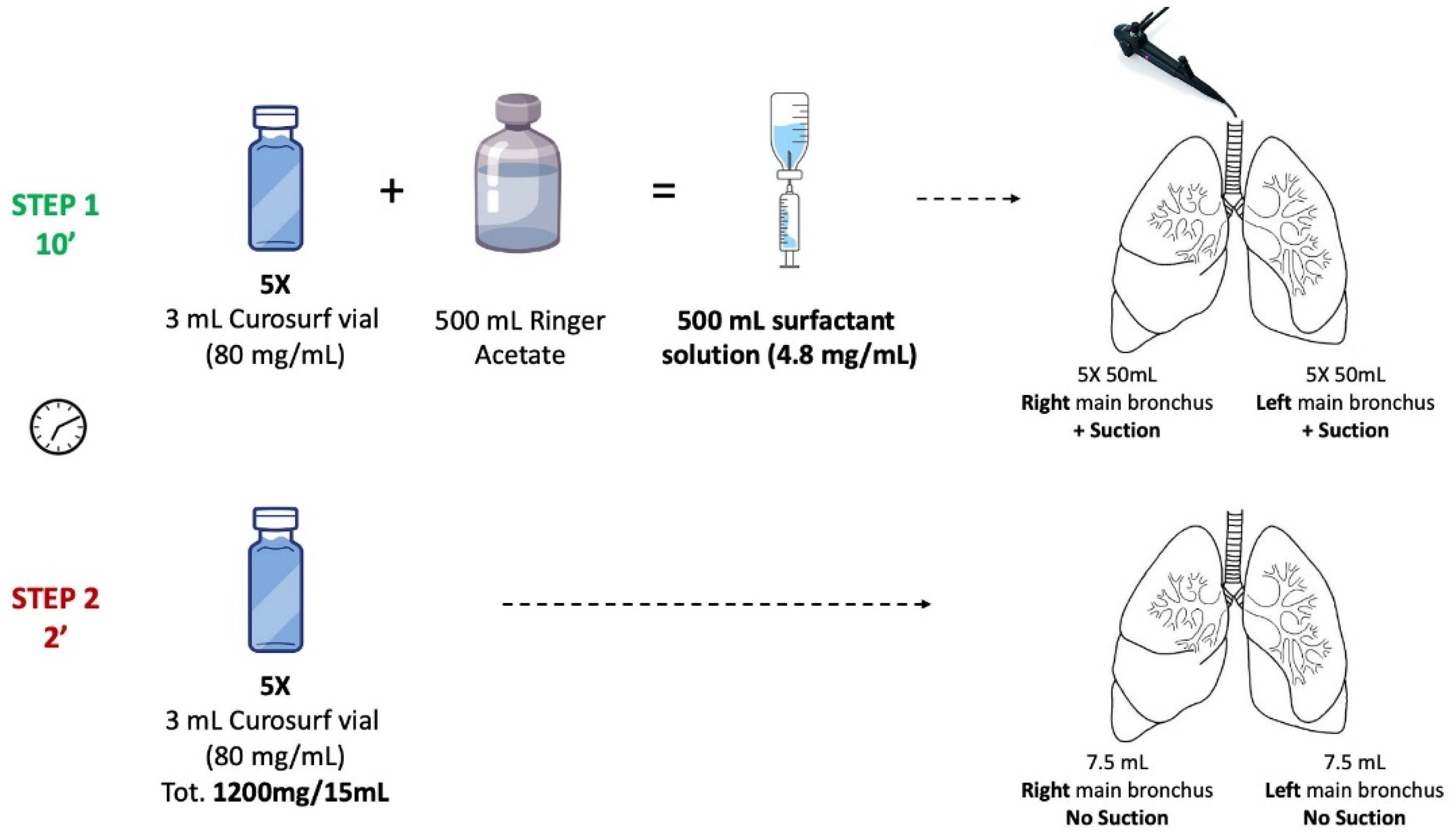 Lung volume assessments in normal and surfactant depleted lungs