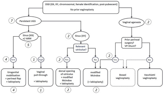 JCM | Free Full-Text | Techniques of Primary Vaginoplasty in Young ...