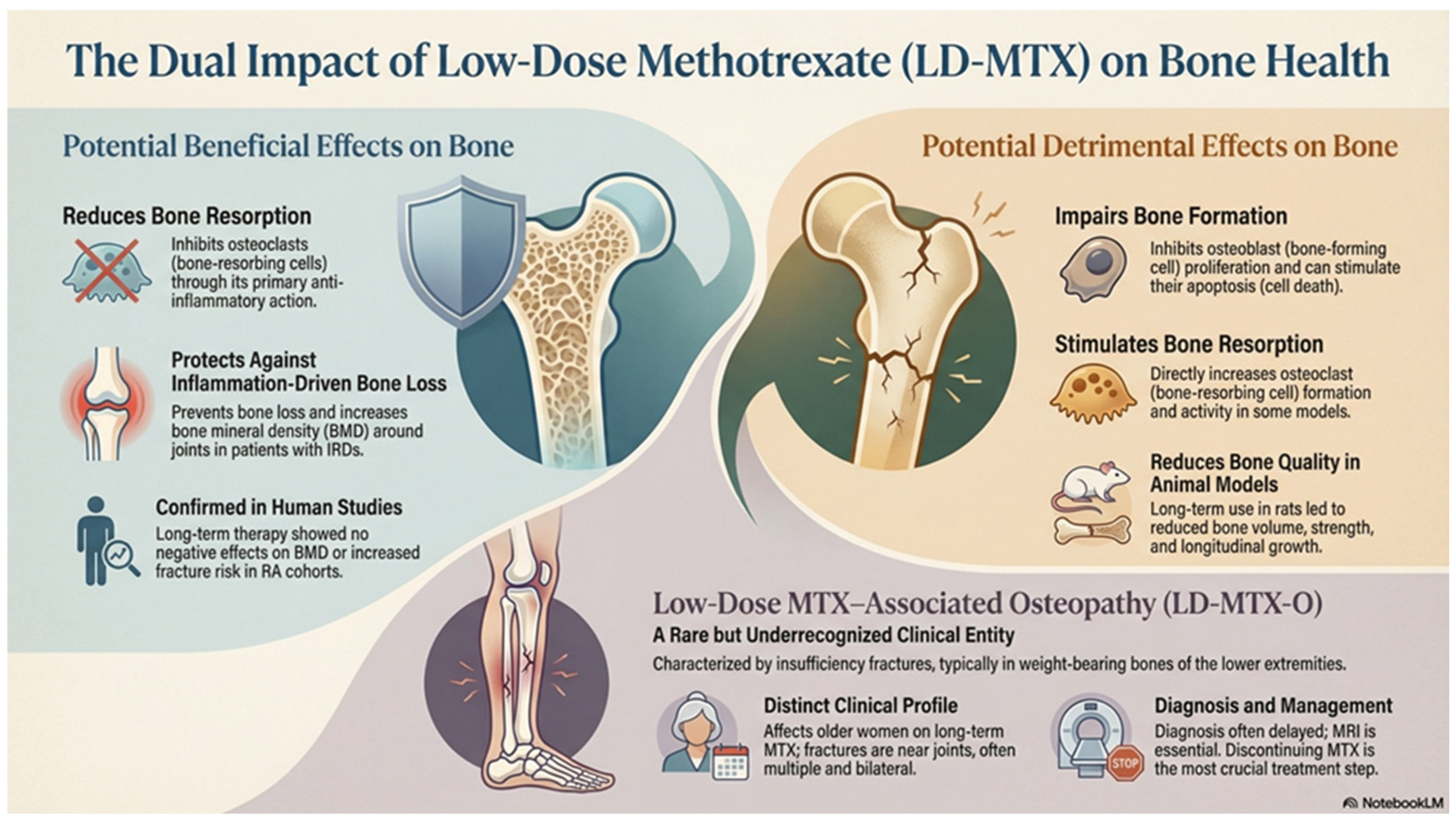 Low-Dose Methotrexate and Bone Health: Pathophysiological and Clinical Perspectives