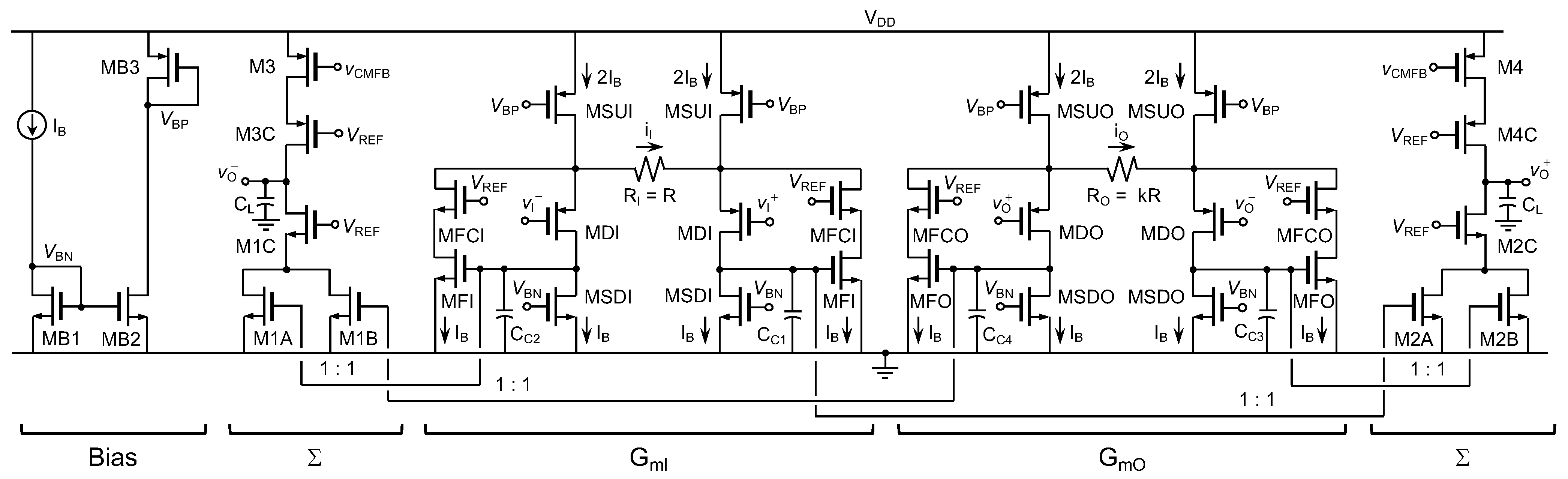 JLPEA Free FullText A FullyDifferential CMOS Instrumentation