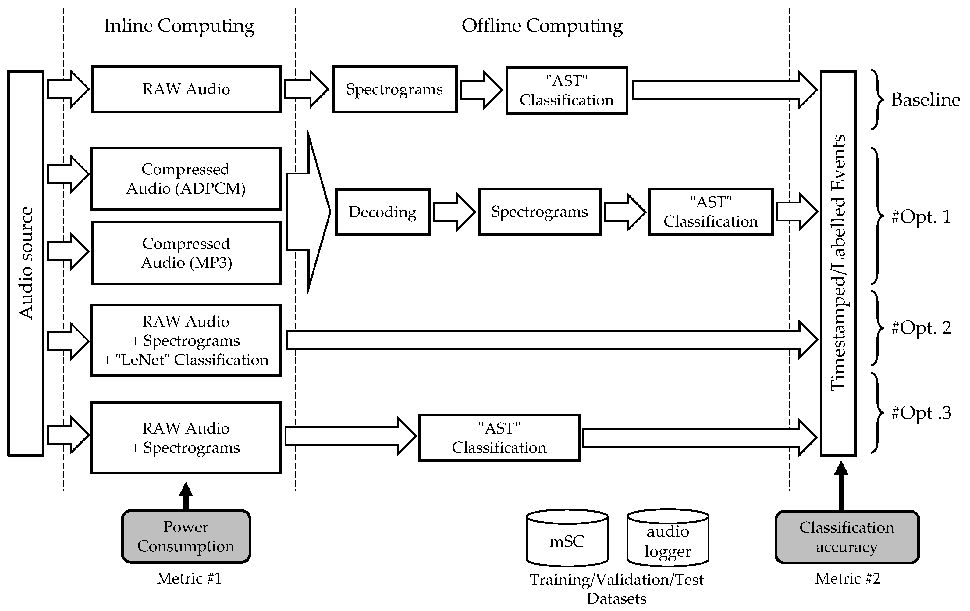 Energy-Efficient Audio Processing at the Edge for Biologging Applications