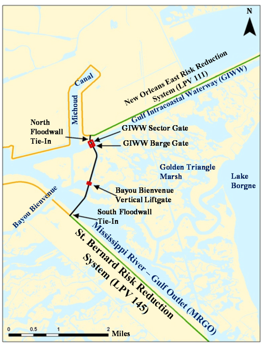 Bayou Bienvenue Tide Chart