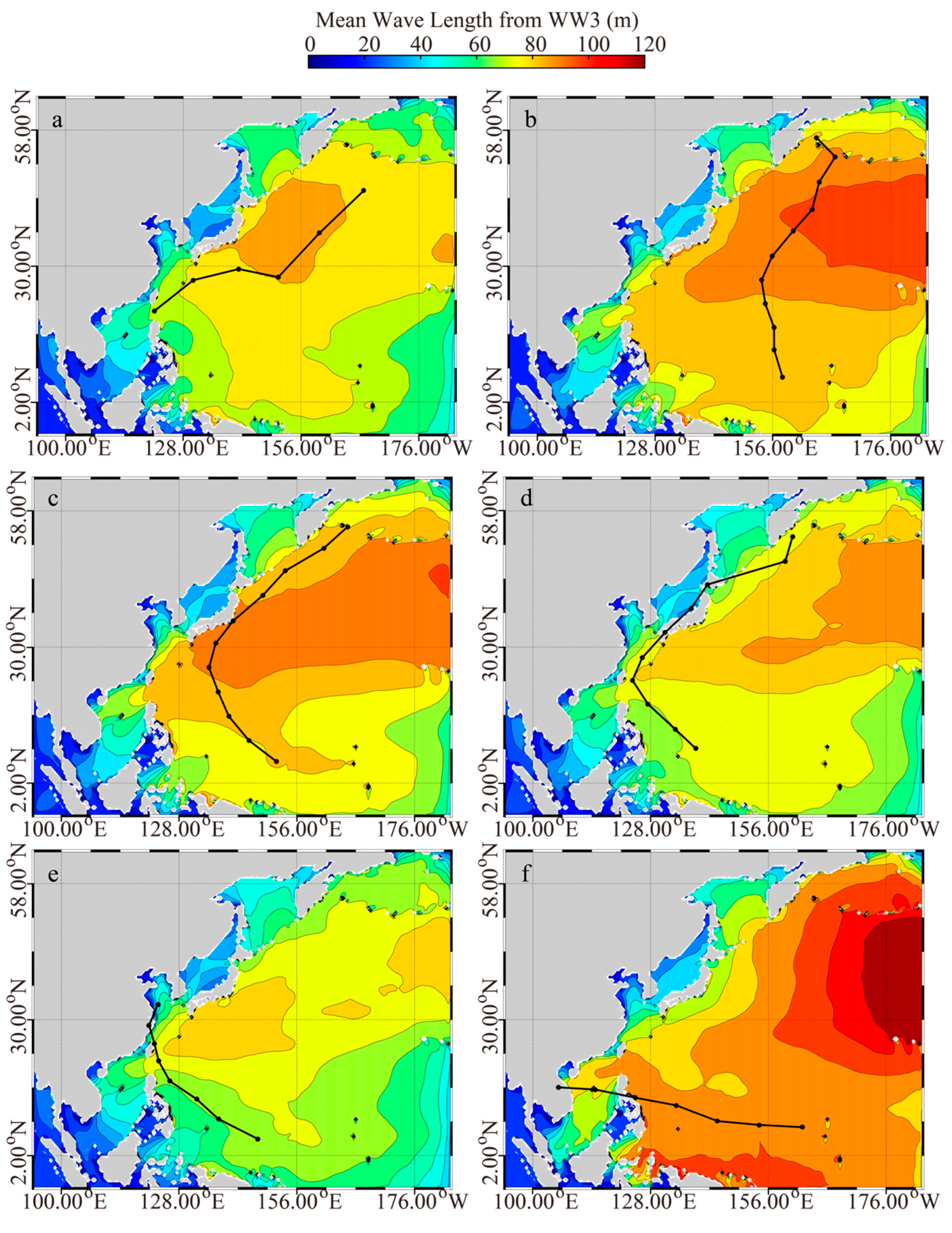 Jmse Free Full Text Analysis Of Typhoon Induced Waves Along Typhoon Tracks In The Western North Pacific Ocean 1998 17 Html