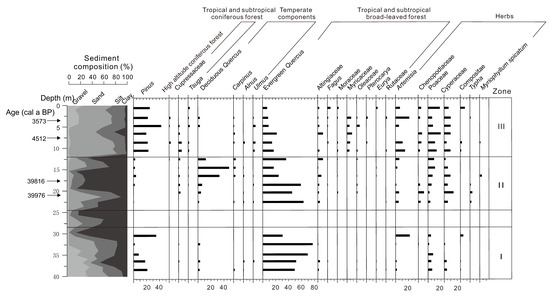 ん Sedimentary Environmental Evolution of the Western Taiwan
