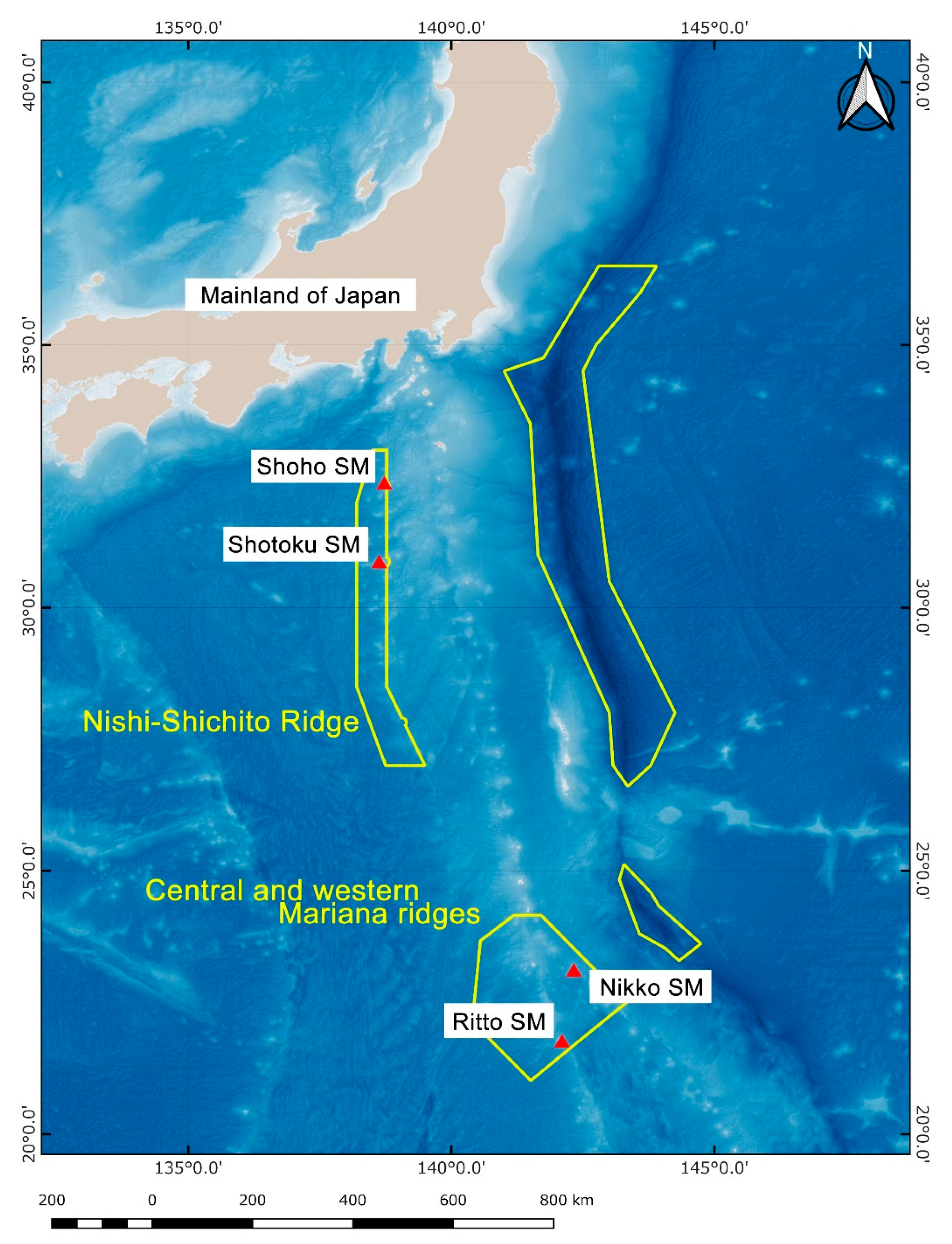 Deep-Sea Fish Fauna on the Seamounts of Southern Japan with