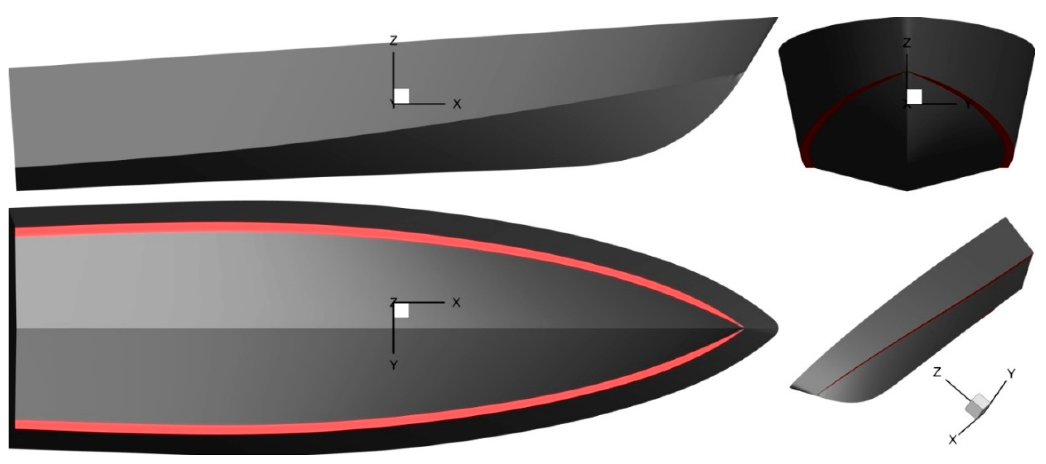 JMSE Free FullText CFD Study on Hydrodynamic Performances of a
