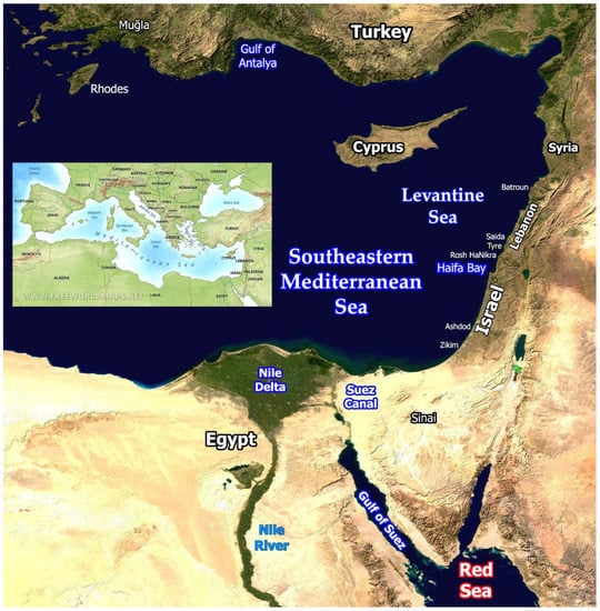 JMSE | Free Full-Text | Key Environmental Impacts along the Mediterranean Coast of Israel in the Last 100 Years