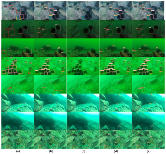 EF-UODA: Underwater Object Detection Based on Enhanced Feature