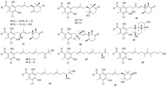 Recent Advances in Chemistry and Bioactivities of Secondary