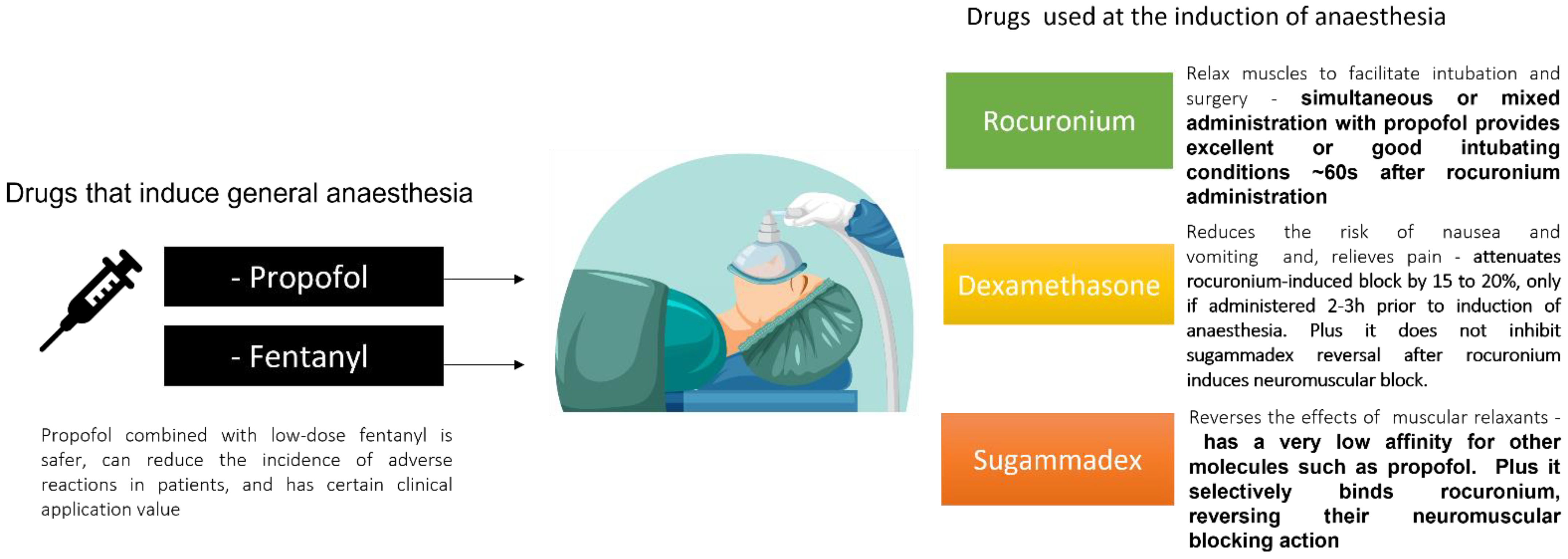 General anesthesia drugs